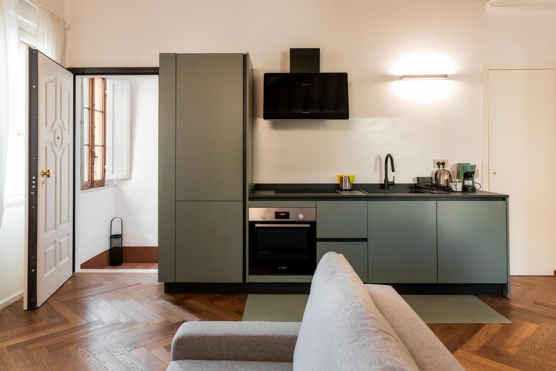 The View Apartment Siena Bagian luar foto